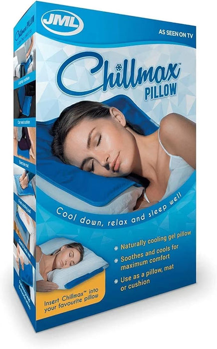 JML Chillmax: Pillow Gel Inlay, Natural Cooling & Maximum Comfort For Any Pillow