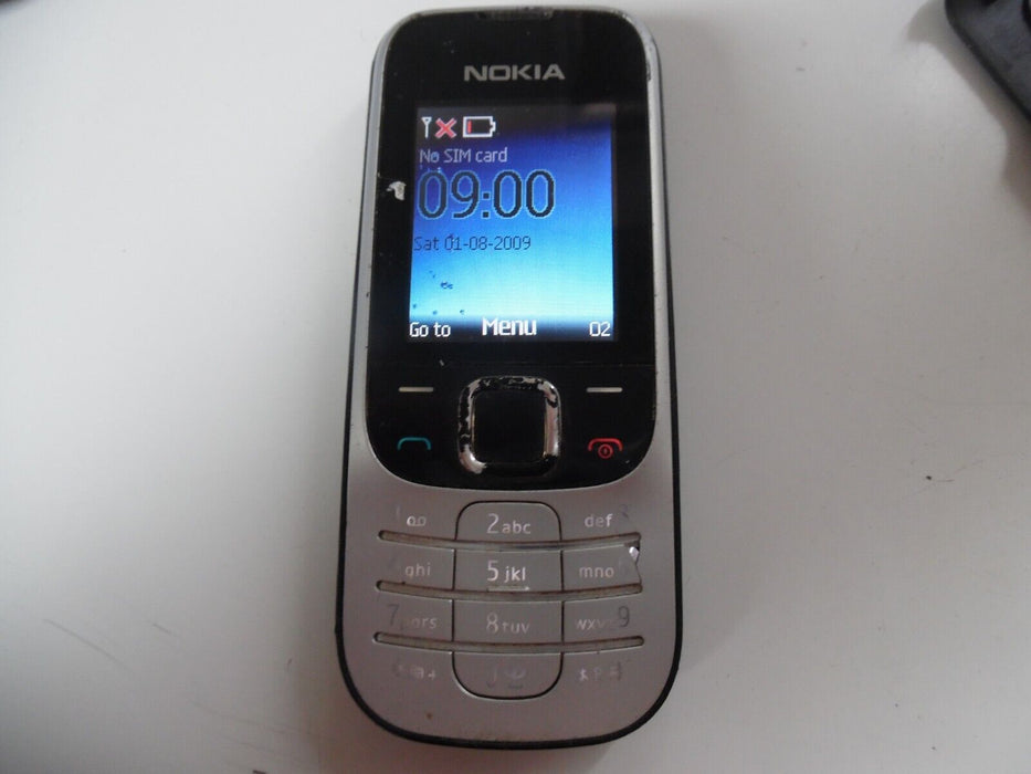 Nokia 2330c 2330 classic - Silver Black Mobile Phone