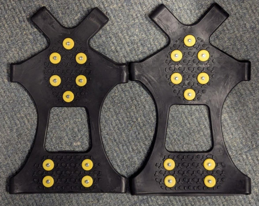 Anti Non Slip Ice Grippers Snow Grips Spikes For Shoes/Boots - Large - 7.5-10.5