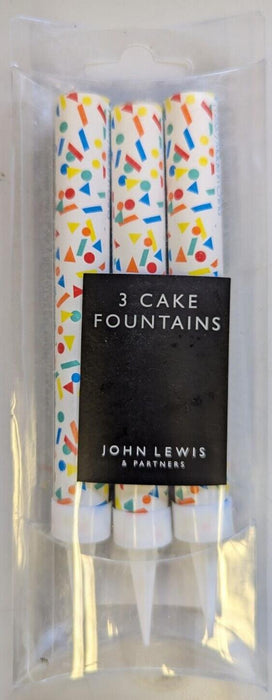 3 Cake Fountains John Lewis