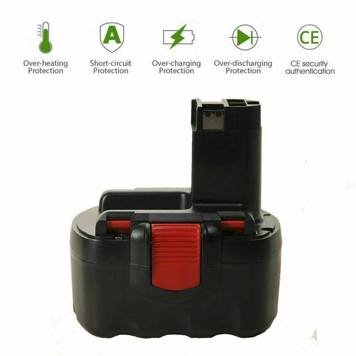 5000mAh Battery For Bosch BAT038 15614 1661 1661K 22614 23614 32614 33614