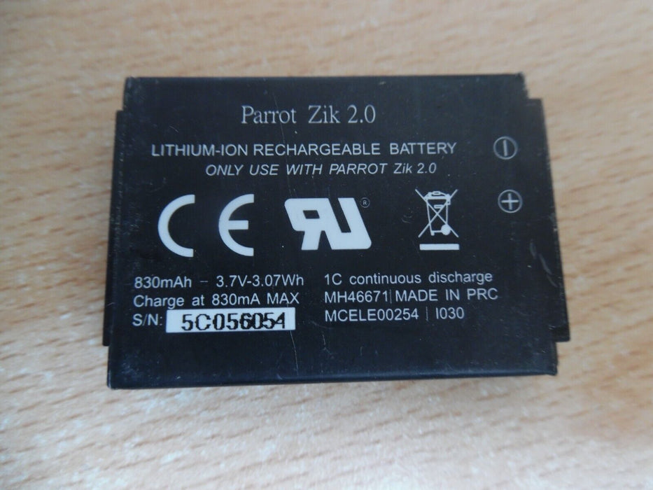 BATTERY 830mAh for Parrot ZIK 2.0,ZIK 3,1ICP7/28/35,MH46671,PF56100
