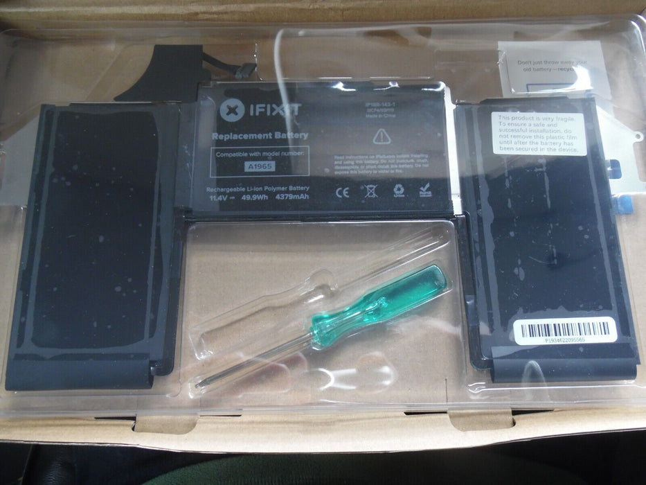 A1965 Battery for MacBook Air 13-inch A1932 Late 2018/Mid 2019, Early 2020