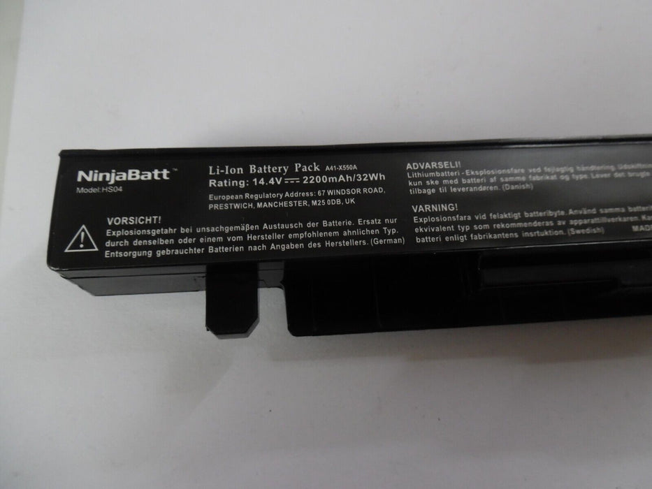 NinjaBatt HSO4 14.8V 200mAh Battery for HP 807957-001 807956-001 HS03 HSO4