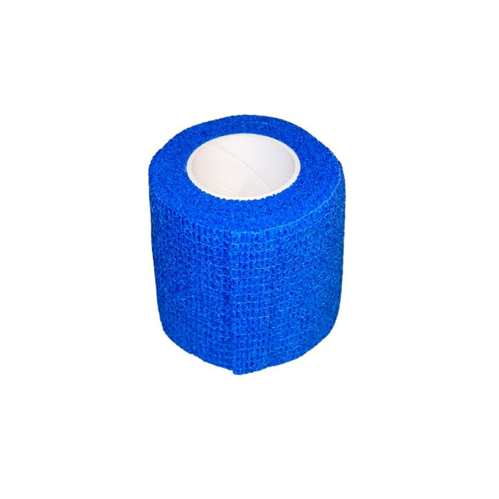 Football Sock Tape (6 Pack) - Self-adhesive shinpadWrap (Blue