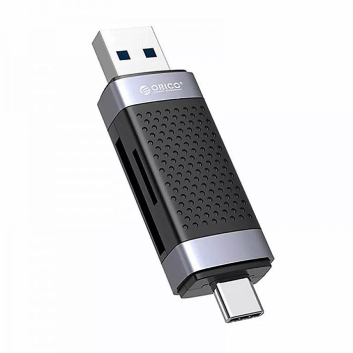 Orico USB 2.0 Card Reader for SD/Micro SD , USB + Usb-C