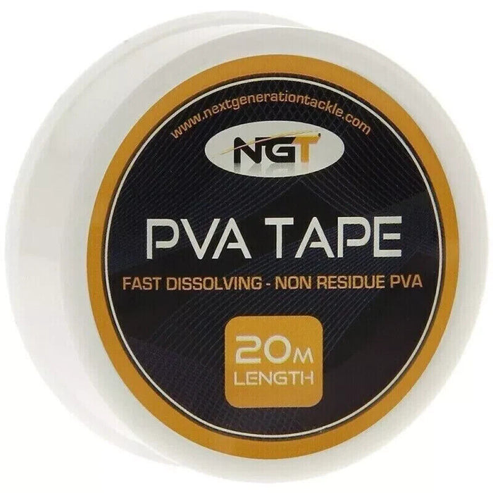 NGT PVA Tape 20m Fast Dissolving Carp Fishing PVA carp coarse fishing 3 pack