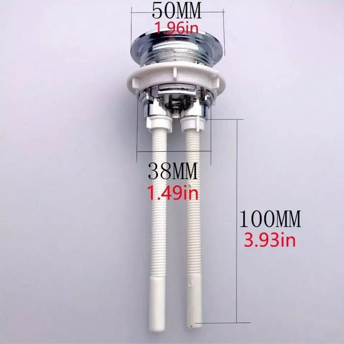 38mm Replacement Dual Flush Push Button Toilet Cistern Water Saving Universal Uk