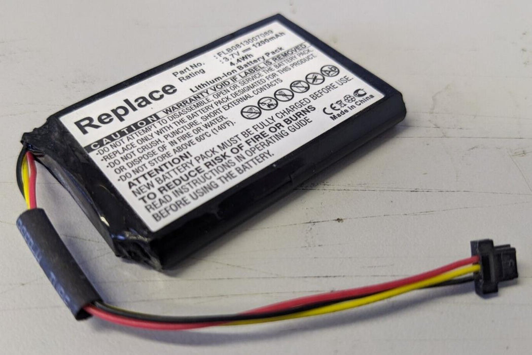 Replacement FLB0813007089 Battery 1200mAh for TomTom XL 30 Series NEW