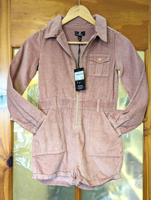 Firetrap Boiler Suit - Claret 9-10year old