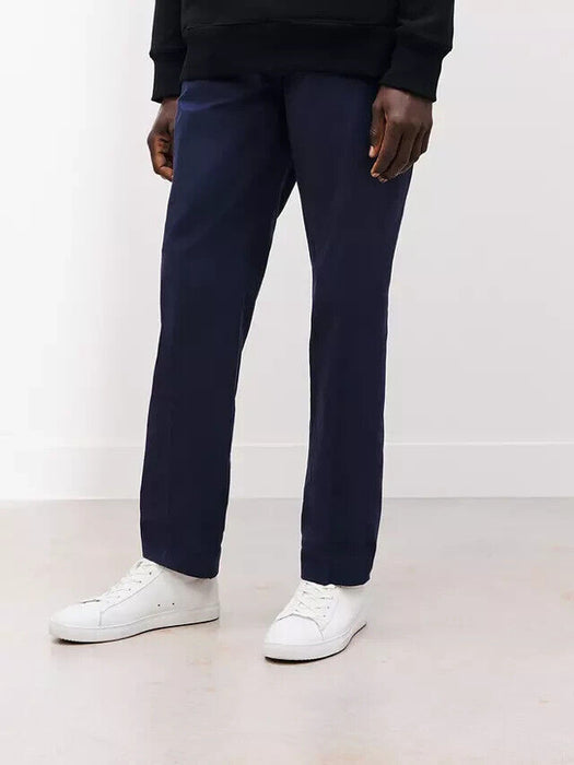 Kin Smart Cotton Chinos - Navy uk34L