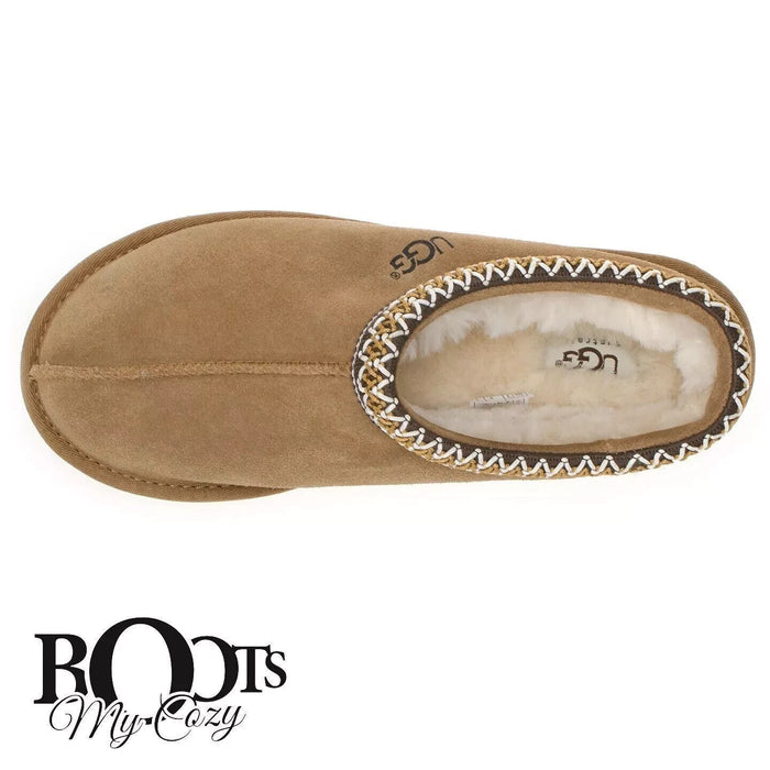 UGG W 5955 Tasman Chestnut Suede Sheepskin Slippers UK 4 US 6