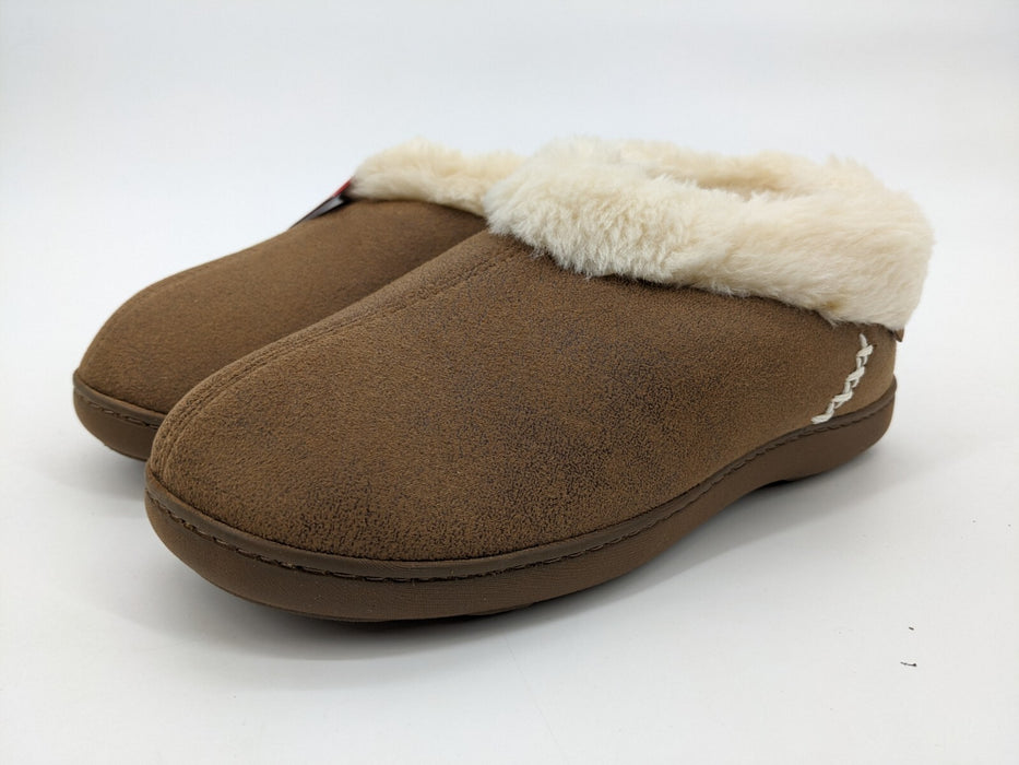 Womens Microsuede Slippers Comfy Memory Foam Non-Slip House Shoes Size UK 5-6