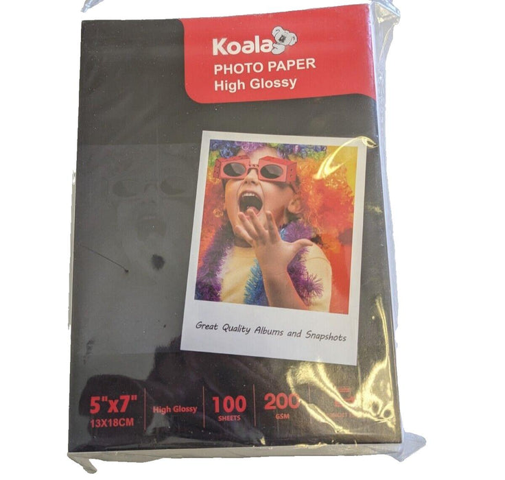 KOALA Photo Paper - Glossy White 100 Sheets