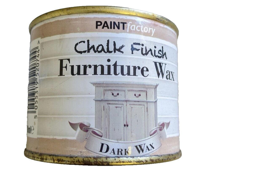 Paint Factory Chalk Furniture Wax - 200ml - Dark WAX