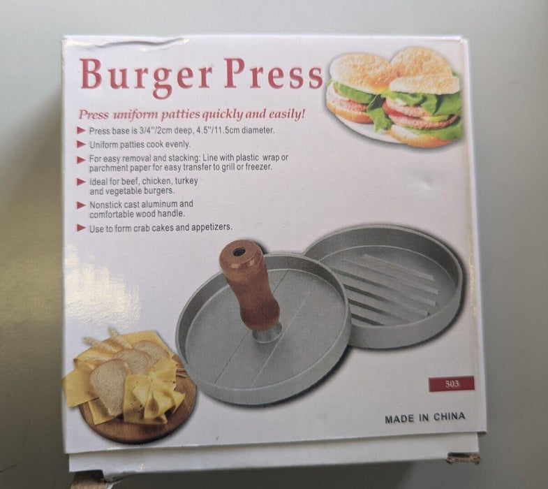 Burger Press 2cm Deep / 11cm Diameter