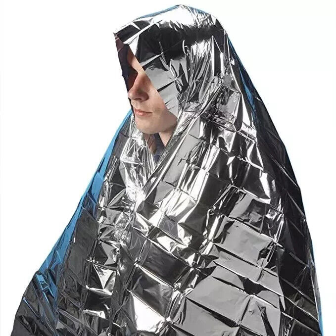 Emergency Foil Survival Blankets - Thermal & Waterproof - First Aid Camping