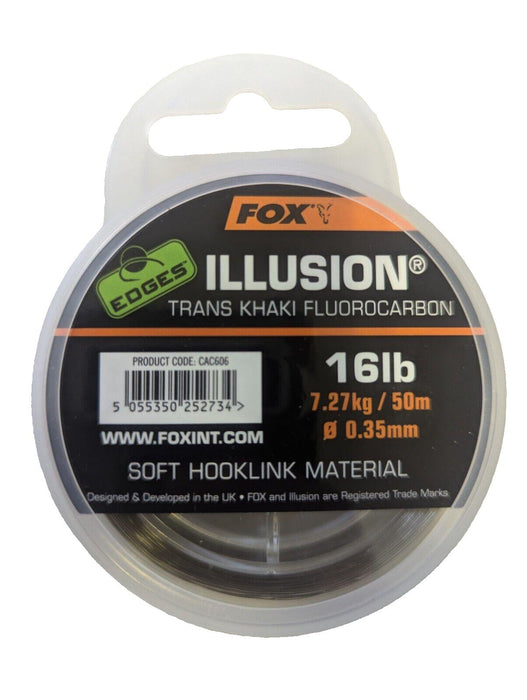 Fox Edges Illusion Soft Hooklink 16lb