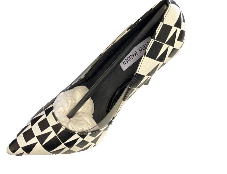 Steve Madden Stiletto 'Wileen' Black and White High Heels UK 3 / 35