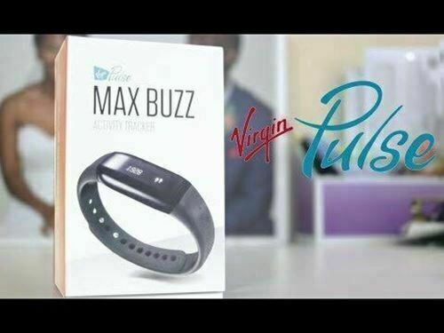 Max Buzz Wristband Activity Tracker by Virgin Pulse