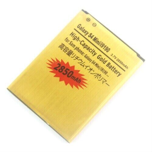 2850mah High Capacity Gold Business Battery For Galaxy S4 Mini i9190