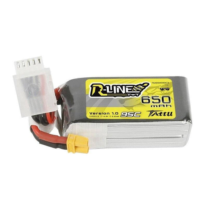 Tattu R-Line 650mAh 14.8V 95C 4S1P XT30