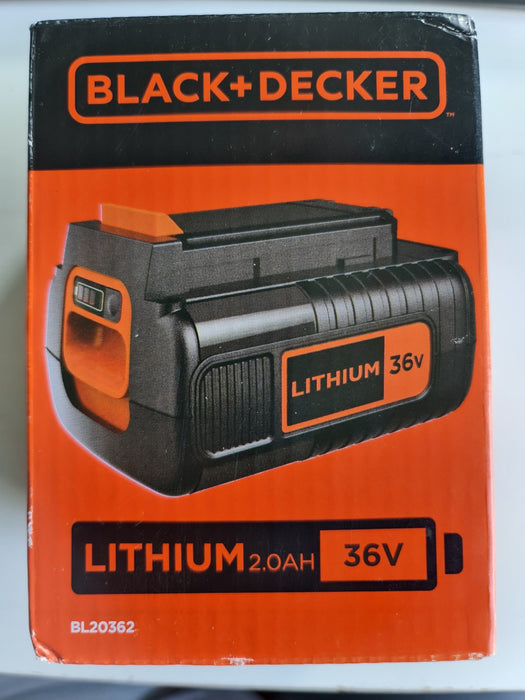 Black and Decker Genuine BL20362 36v Cordless Li-ion Battery 2ah
