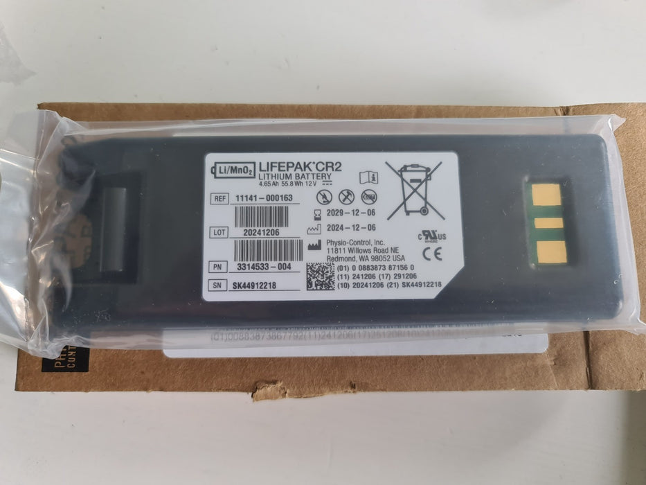Genuine Physio-Control LIFEPAK CR2  LITHIUM Battery NEW BOXED