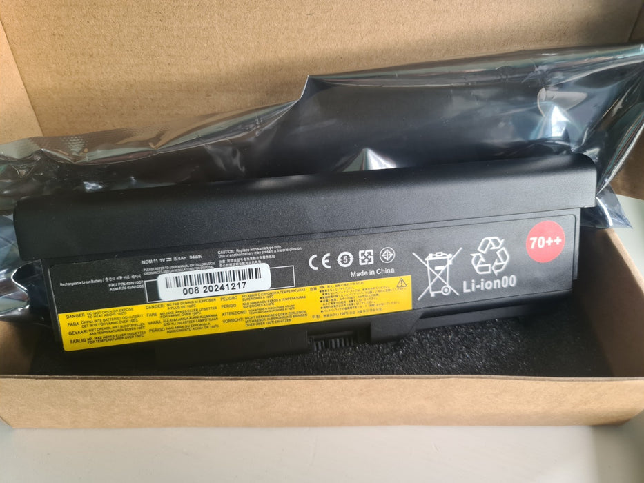 FOR Lenovo 9-cell 70++ Battery for ThinkPad T430 T520i T530 W530, 45N1007