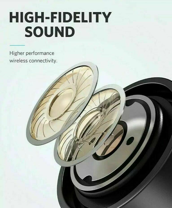 Anker SoundBuds Slim Lightweight HEADPHONES (BLACK) *NEW*