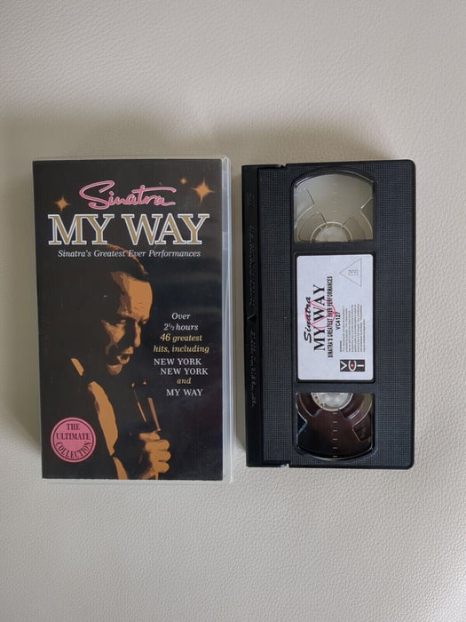 Frank Sinatra - Sinatra - My Way - Sinatra's Greatest Ever Performances (VHS,...