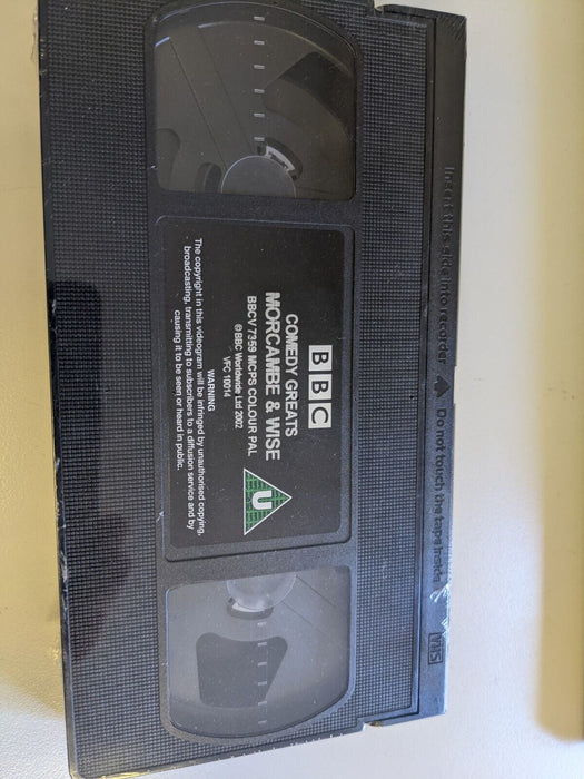 BBC Comedy Greats: Morcambe and Wise On VHS Video Casette