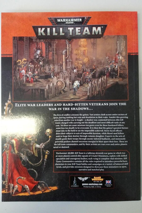 Games Workshop Warhammer 40K Kill Team Commanders Expansion