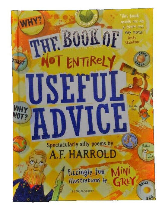 The Book of Not Entirely Useful Advice by A.F. Harrold (Hardcover, 2020)