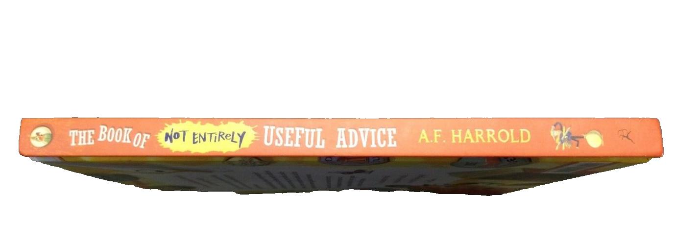 The Book of Not Entirely Useful Advice by A.F. Harrold (Hardcover, 2020)
