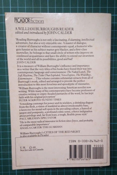 A William Burroughs Reader-William S. Burroughs, John Calder