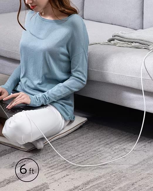 Anker USB C to USB C Charger Cable (6ft/1.8m), 100W USB 2.0 Type C Cable, Fast C