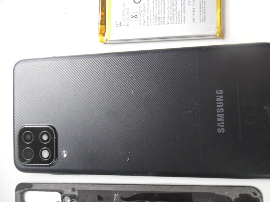 galaxy a12 back cover with battery 3300mAh
