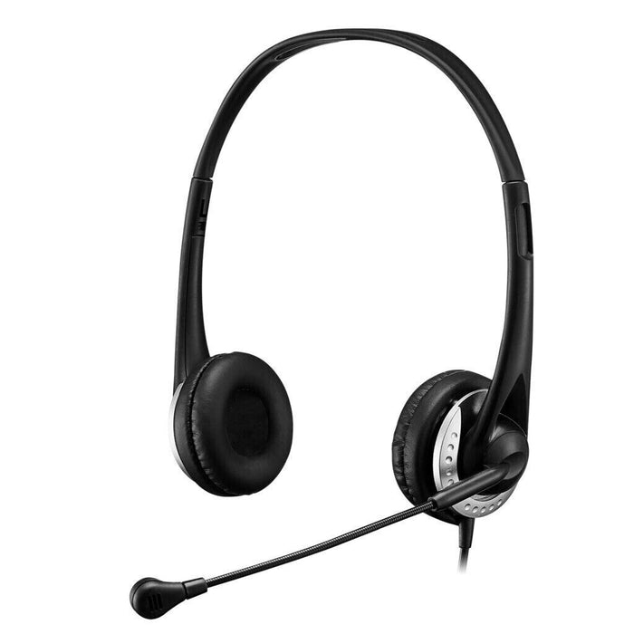 Adesso Xtream P2 USB Stereo Headphone with Adjustable Noise Canceling Microphone
