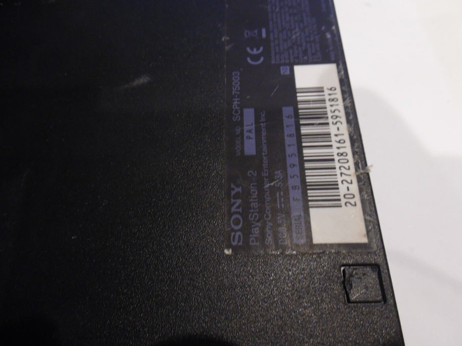 PS2 Slimline Console Black