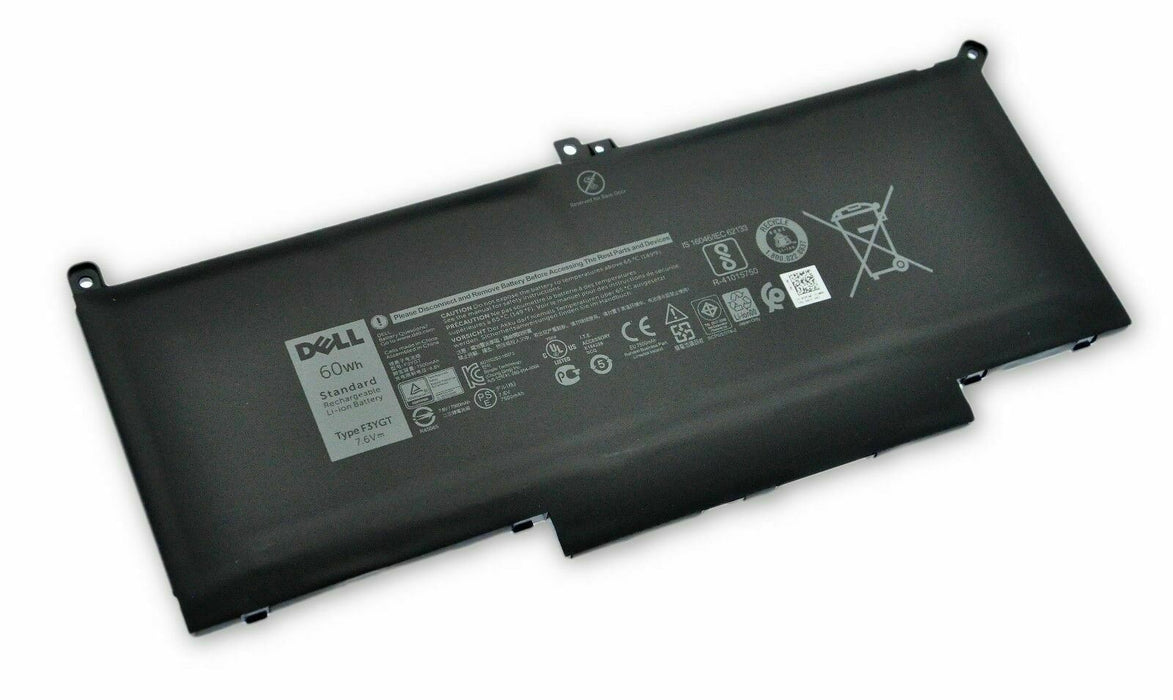 Dell Latitude 7280 7380 7480 7490 60WHr Primary Battery DM3WC F3YGT 453-BBCF