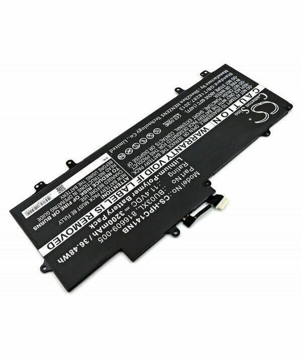 Replacement Battery for HP Chromebook 816609-005, BU03XL
