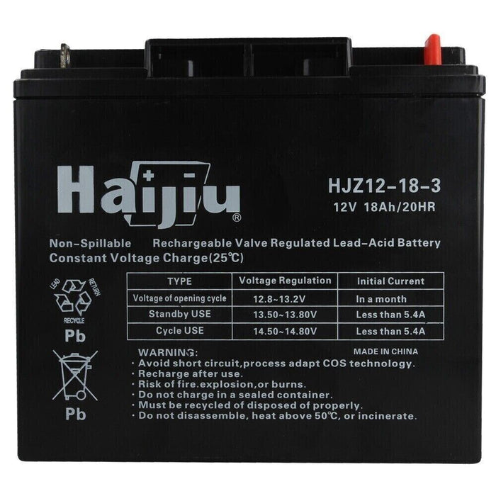 GENUINE STIGA MOUNTFIELD CASTELGARDEN 118120007/0 BATTERY 12V 18AH [HAIJIU] new