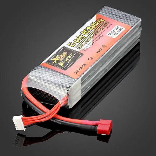 ZOP Power 14.8V 3300MAH 35C Lipo Battery T Plug