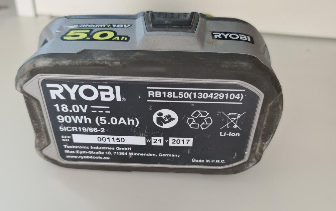 Genuine Ryobi P108 ONE+ Plus Lithium Battery RB18L50 (130429104)