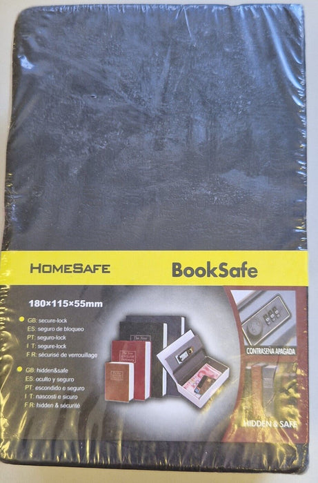 The New English Dictionary Book Safe - Black