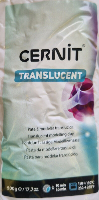 Cernit Translucent 500G 1-Piece Polymer Clay