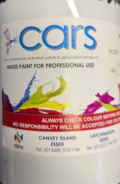 Car Paints - Turquoise Renault Truck *Standard* - 1 Litre