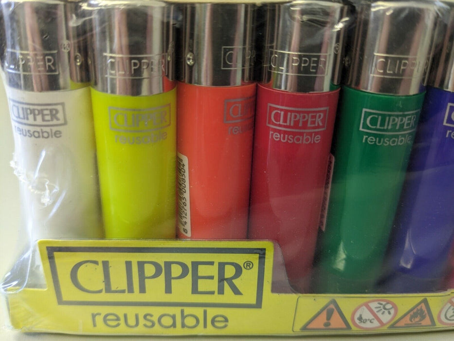 48x Clipper Reuseable CP11R Lighters