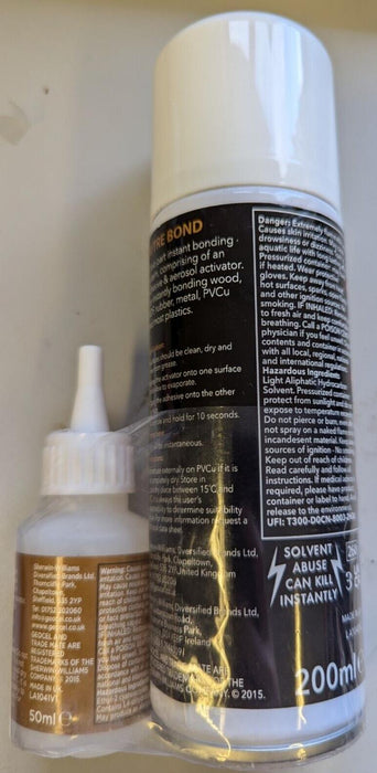 Geocel Joiners Mate Mitre Bond Two Part Professional Instant Bonding System